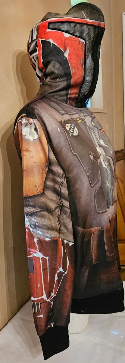 Boba fett zip up hoodie deals