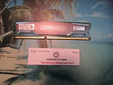 BALLISTIX 4 GB 1600 MHz PC3-12800 DDR3 SDRAM Memory BLS4G3D1609DS1S00.16FKR3