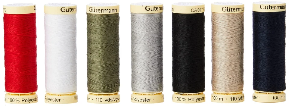 G731099 Nähgarn-Set Polyester Mehrfarbig 100 Meter Länge 700 - Bild 2 von 3