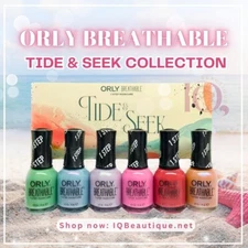 ORLY BREATHABLE "Tide & Seek" Exclusive NEW Full 6pcs Collection