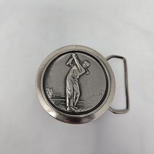 The Great American Buckle Co 1977 Vintage Golfer L