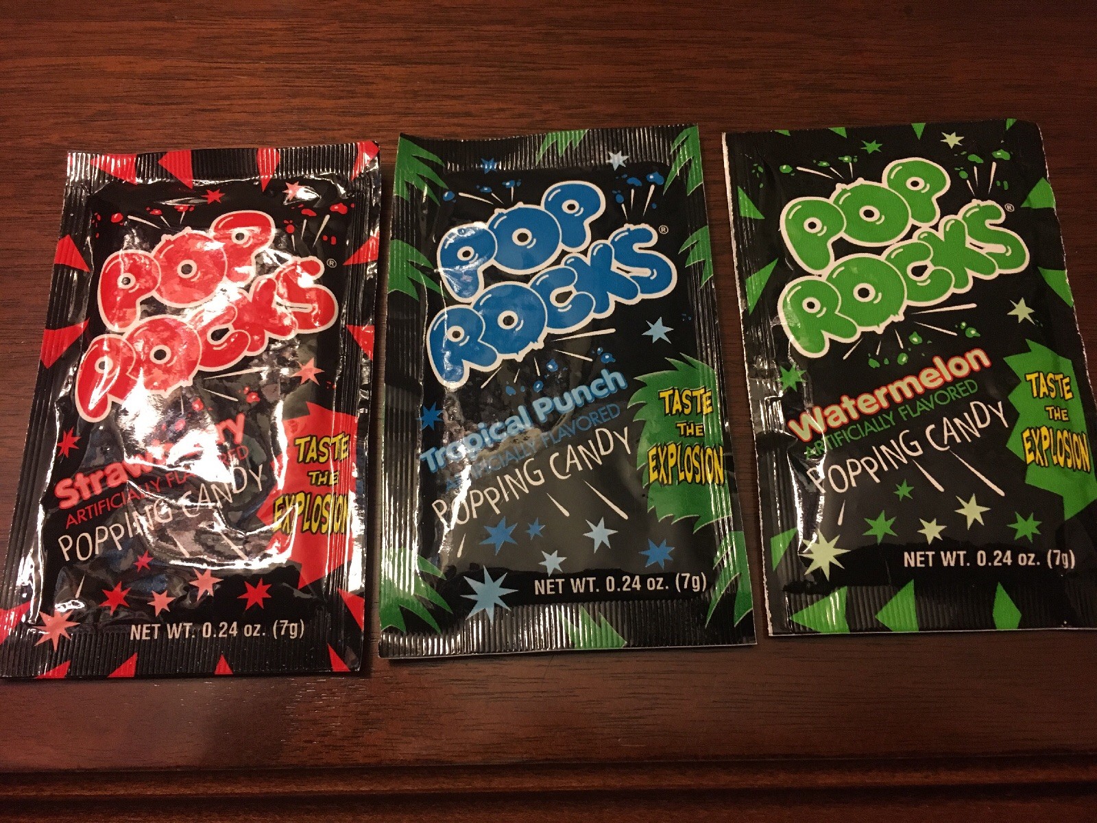 Pop Rocks Crackling Candy Limited Edition Cherry 3-pack for sale online ...