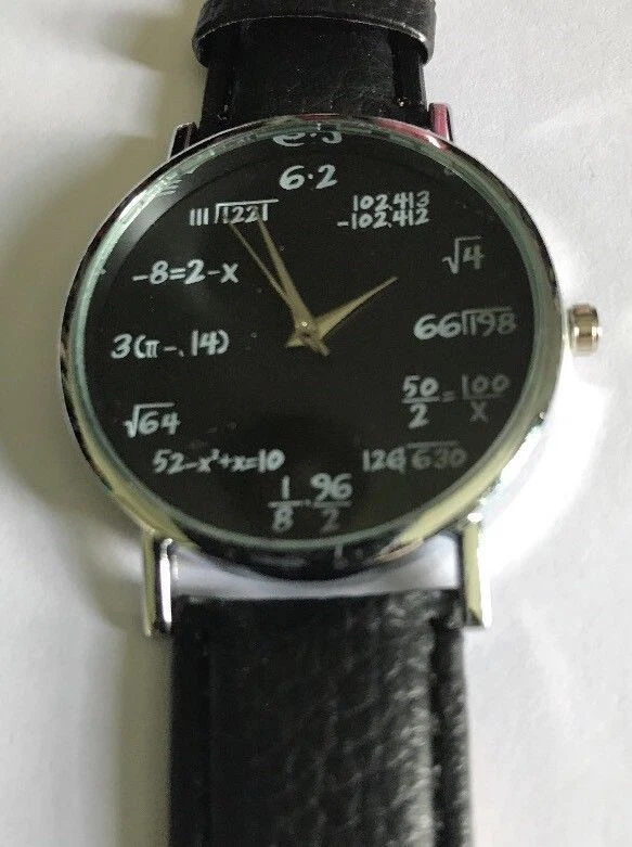 math equation watch
