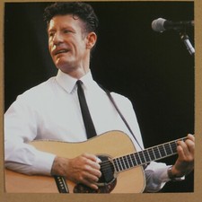 POP-CARD feat. LYLE LOVETT + COLLINGS GUITAR , 15x15cm greeting card abg