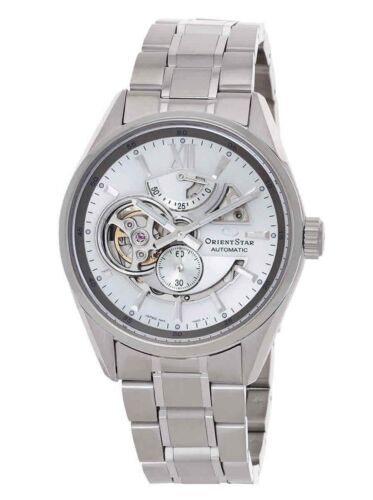 Orient Star Contemporary Silver Dial Dress Automatic Men's Watch RE-AV0125S00B