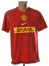 MANCHESTER UNITED 2011/2012 TRAINING FOOTBALL SHIRT JERSEY NIKE SIZE S ADULT