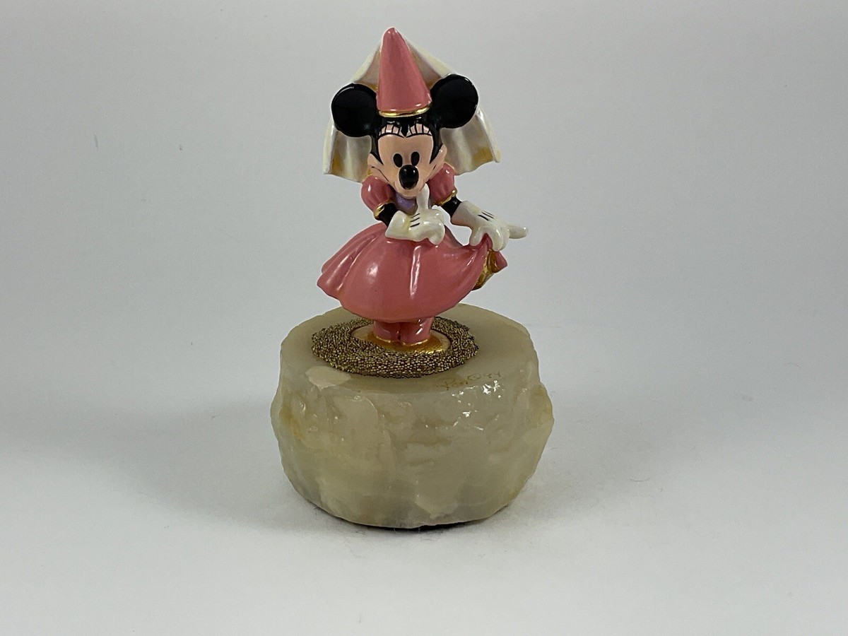 Ron Lee Disney y フィギュア 大理石1994年 Disney's Ron Lee Sculpture Minnie In “Brave Little Taylor” 1994