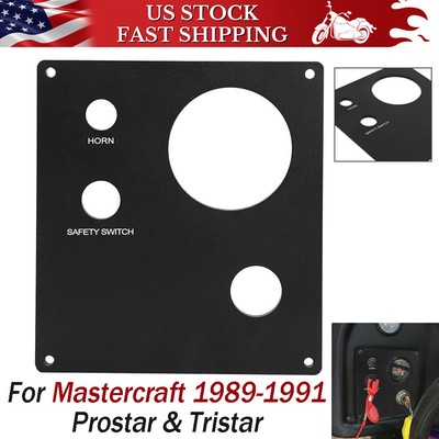 For Mastercraft Prostar Dash Panel, Ignition Plate, Key Switch Panel 12v Outlet