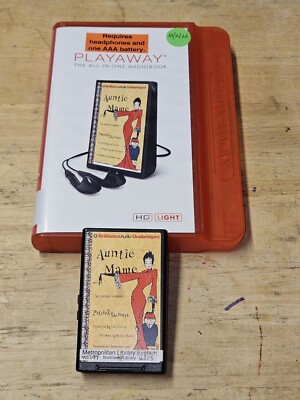 Auntie Mame Patrick Dennis Unabridged Audiobook 10 Playaway (Mp3 Player Style)