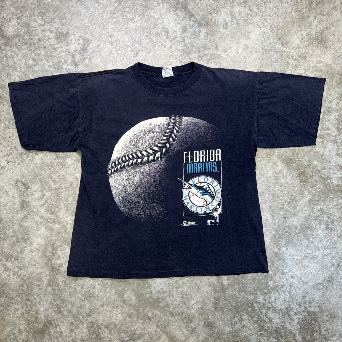 Vintage Florida Marlins t shirt mens XL Salem Sportswear MLB Miami