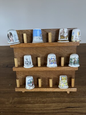 Auswahl 9 Fingerhüte