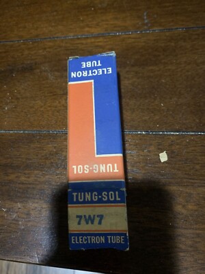 TUNG-SOL 7W7 Audio Electronic Vintage Radio HAM Vacuum NOS Tubes