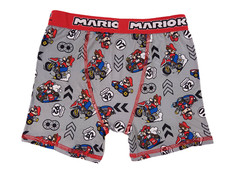 Super Mario Bros. Mario Kart Boy's Boxer Briefs Underwear Size 8