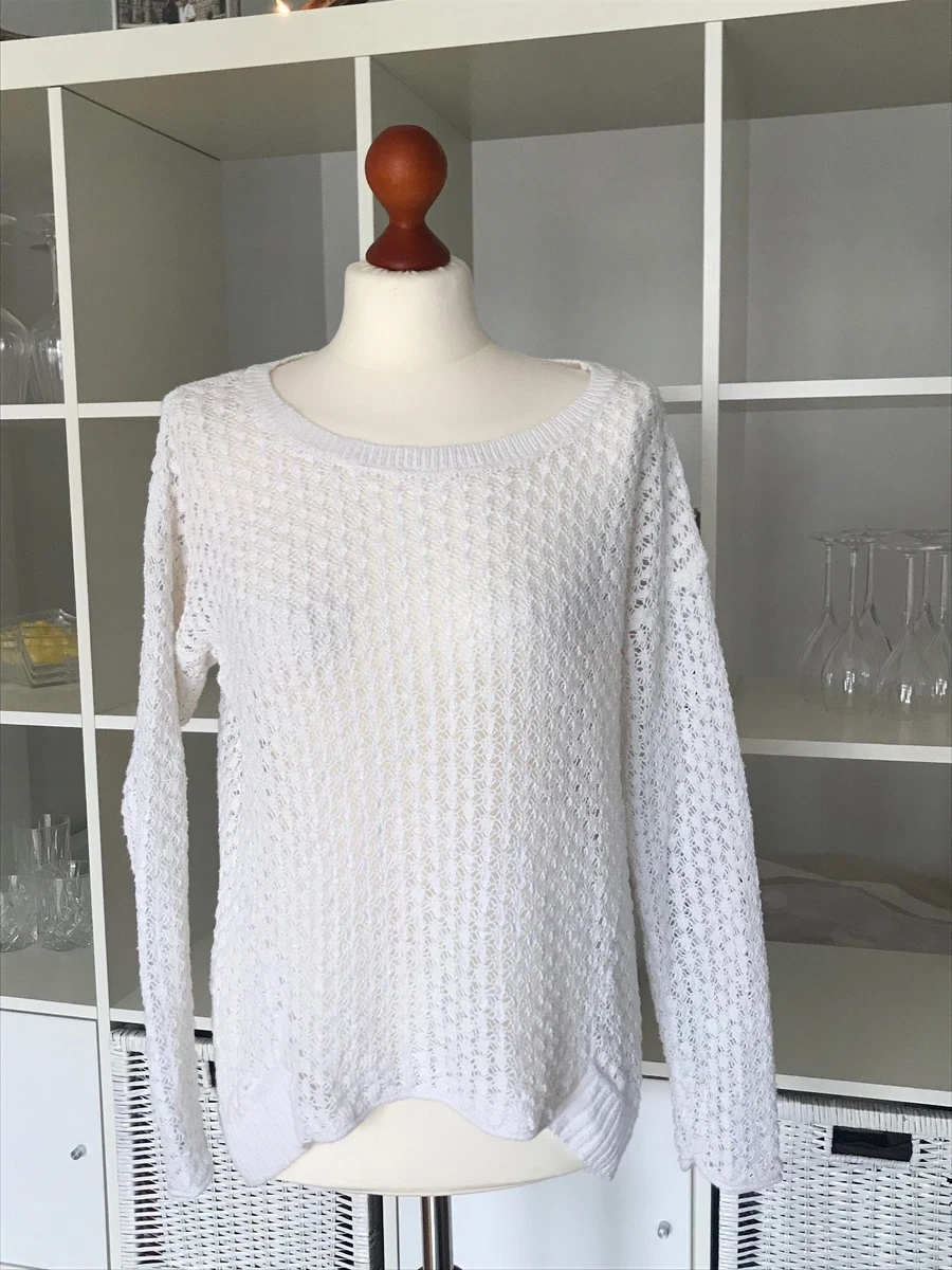 Sommerpullover weiß Clearance