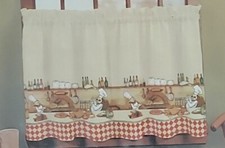 Chef, Pairs of Tailored Tiers Window Curtain Valance