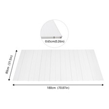 Bathtub Cover  Folding Bathtub Cover  PVC Bathtub Cover for Bathroom  Home  SPA