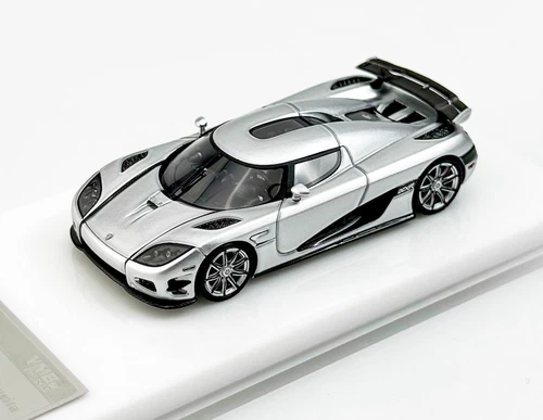 VMB 1:64 Scale Silver CCXR Trevita Racing Sports Model Diecast Resin Car - Bild 1 von 11