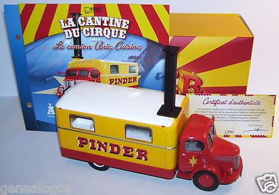 Direkt Collections The Unic Zu51 Truck Circus Pinder 1952 1/43 In Box