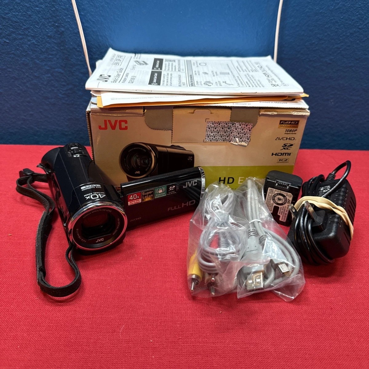 JVC High Definition 40-60x Optical Zoom Camcorders for sale | eBay