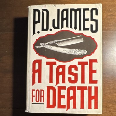 A Taste for Death by P. D. James (1986, Hardcover), Alfred A. Knopf, Dalgliesh
