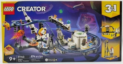 LEGO Creator 3in1 SPACE ROLLER COASTER 874pc 31142 NEW 6 Minifigs Retired B093