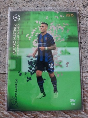Lautaro Martinez Topps Total Football /75 Silverware Inter Mailand