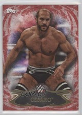 2015 Topps WWE Undisputed Red Cesaro #27 0o9