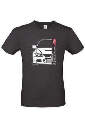 Mitsubishi EVO VIII Unisex T-SHIRT Profil Tuning Club einzigartige Geschenkidee