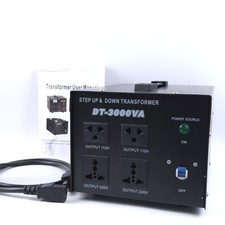 3000VA Automatic Voltage Converter Transformer for 110V to 220V  220V to 110V