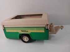 Tonka Green Van and Pop-Up Camper Mini Van Tr...