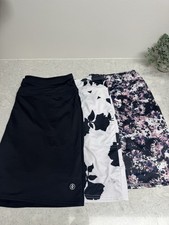 jofit womens golf skort XL multicolored Lot Of 3 Excellent
