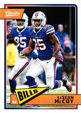 2018 Panini Classics #12 LeSean McCoy Red Back #/299