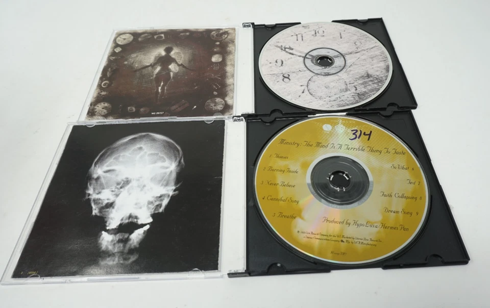 Ministry CD Lot :  Psalm 69, The Mind Is a terrible Thing to Taste - Industrial - Image 2 of 3