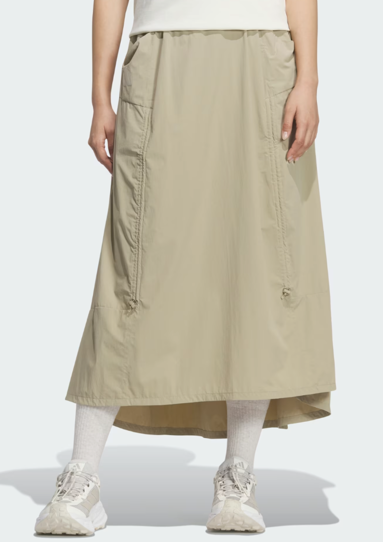 adidas TERREX Xploric Windbreaker Skirt Women Hiking Sports Dress