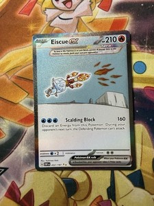 eiscue ex pokemon card Eiscue Ex Obsidian Flames