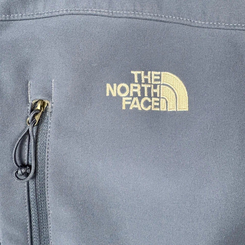 Chaqueta The North Face Para Hombre Grande Azul Marino TNF Apex Softshell Bolsillos Exterior Foto 2 de 4