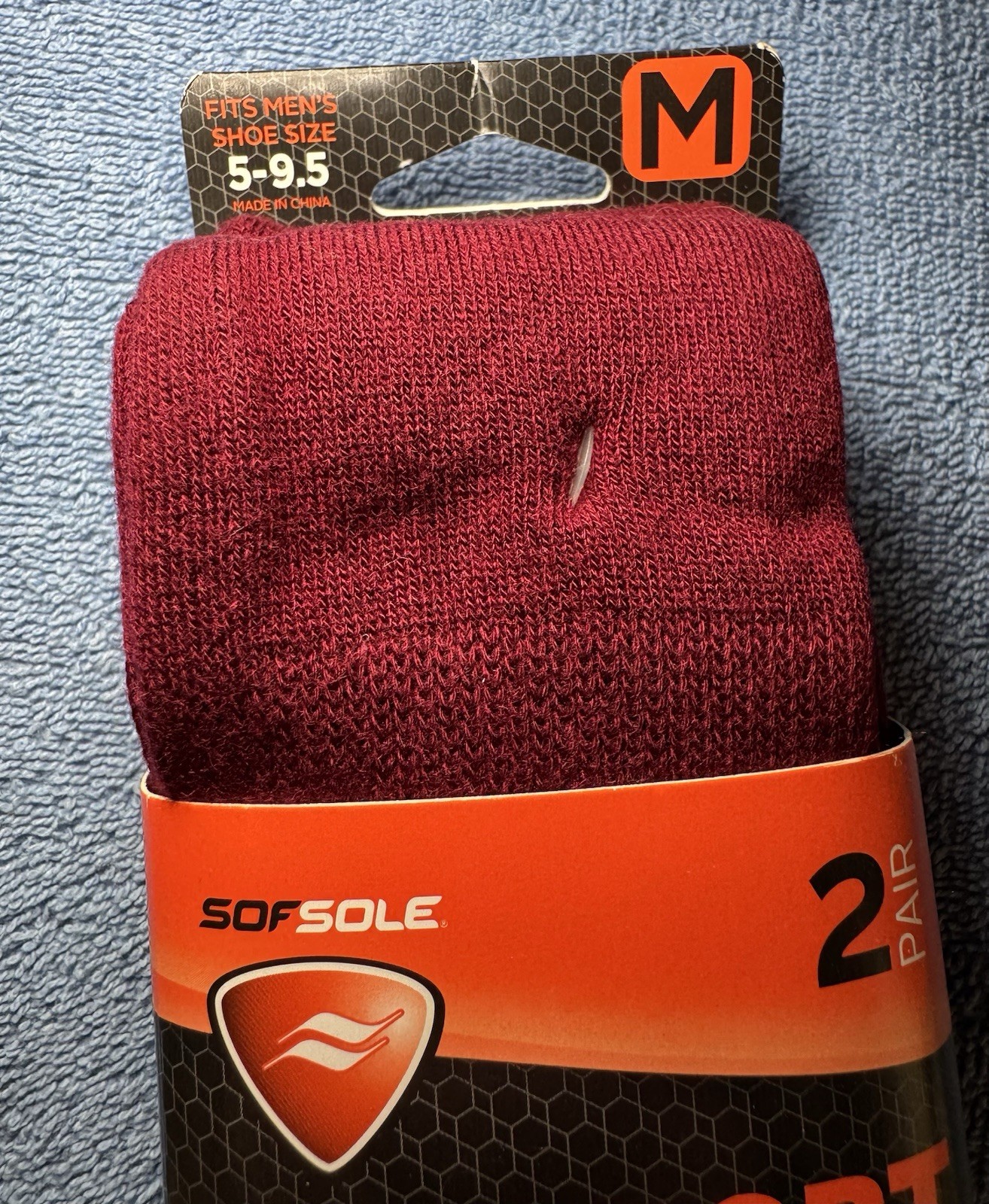 SAOLA Sof Sole Allsport Tube Confezione da 2 Calze Al Ginocchio Marrone Medium