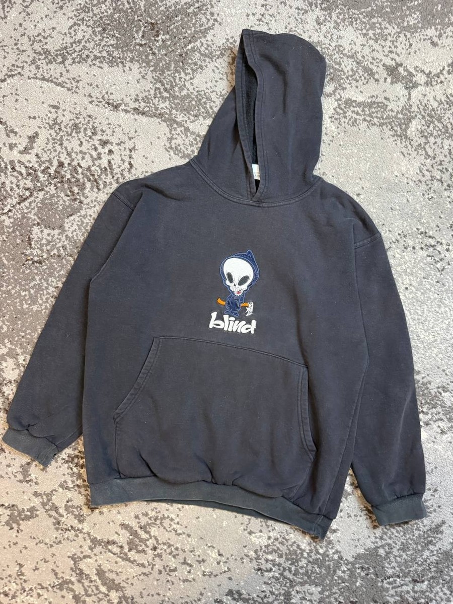 90s USA製 blind skate 袖プリ スウェットパーカー ブラインド Vintage 90s Blind Skateboards Hoodie Sweatshirt Size S Skate | eBay