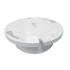 7 In. O.D. Plumbfit PVC Water Closet Toilet Flange with Knockout, Fits over 4