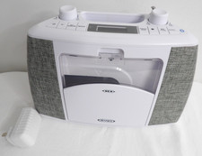 JENSEN CD-565 TABLETOP CD PLAYER FM RADIO BLUETOOTH MUSIC SYSTEM AC/DC EUC