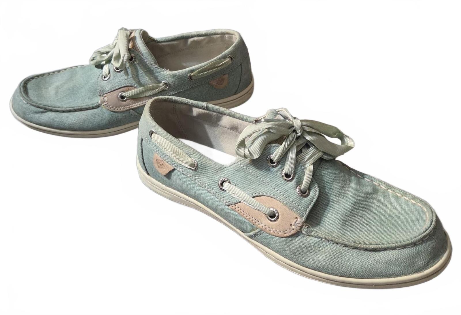 Sperry Women's Boat Shoes Light Blue Size 8.5