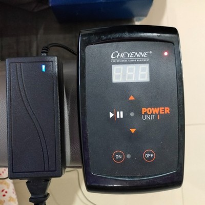 Power Supply  Cheyenne PU 1 for tattoo machines - with charger, Not Accessories