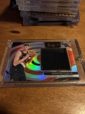 Donovan Clingan 2024-25 Panini Select - Jumbo Rookie Swatches #JRS-CLI (MEM, RC)