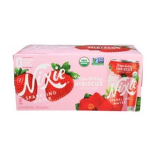 Eau Pétillante Bio À La Fraise Hibiscus 96 Oz (Caisse De 3)