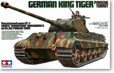 Tamiya 35169 1/35  Scale German King Tiger Porsche Turret