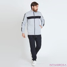 Men's Full Zip Fleece Lined Tracksuit Nazareno Gabrielli SU5007