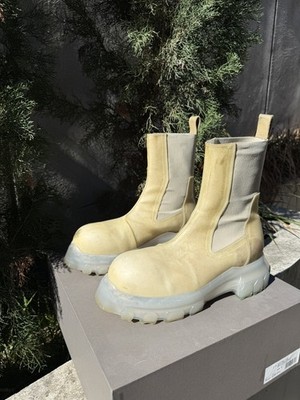 Rick Owens beatle Bozo Tractor Boots