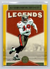 2022 Panini Legacy #122 Keyshawn Johnson Yellow #/150 SP Tampa Bay Buccaneers