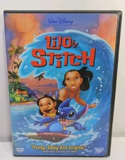 Lilo & Stitch (DVD, 2002, Insert, Disney) Chris Sanders, Ving Rhames, Amy Hill 