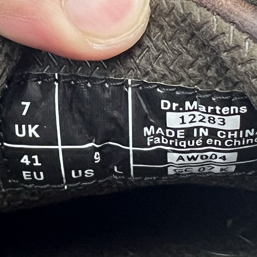 Vintage Dr Martens 90s Daisy Leather Oxford Chunky Shoes Womens US Size 9 *READ - Picture 7 of 12